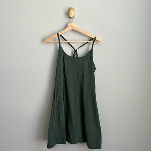 Green outdoor voices dress
